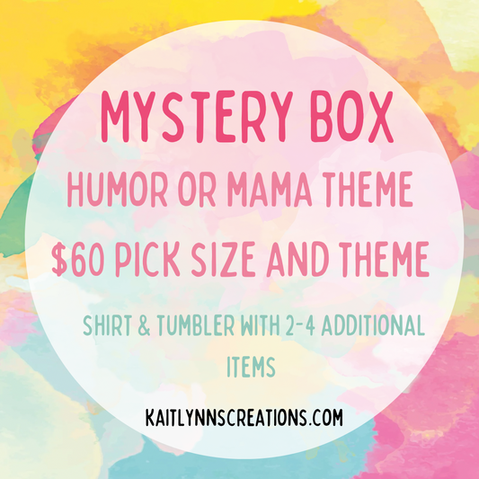 Humor / mama themed Mystery Box