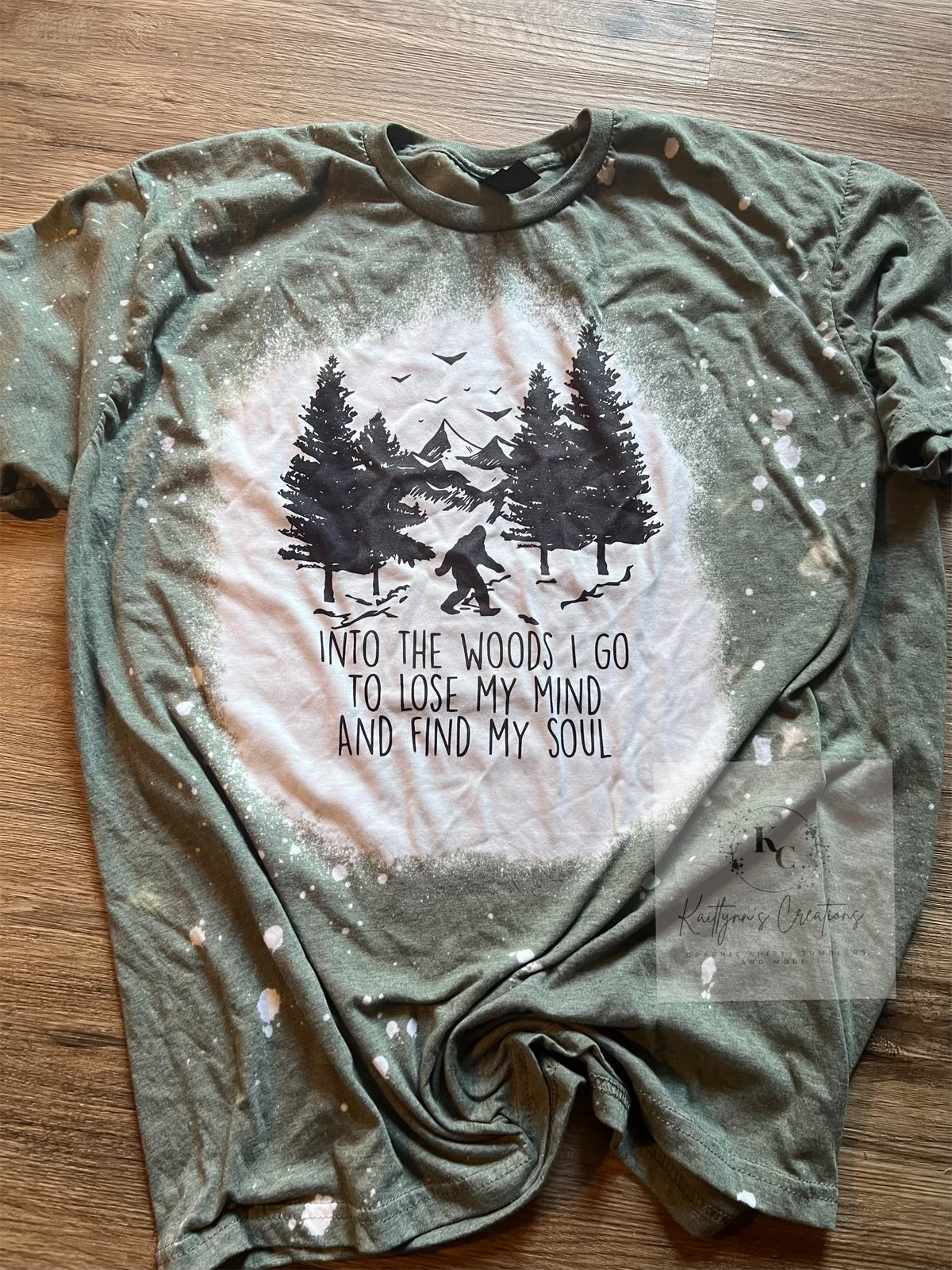 In the woods I go