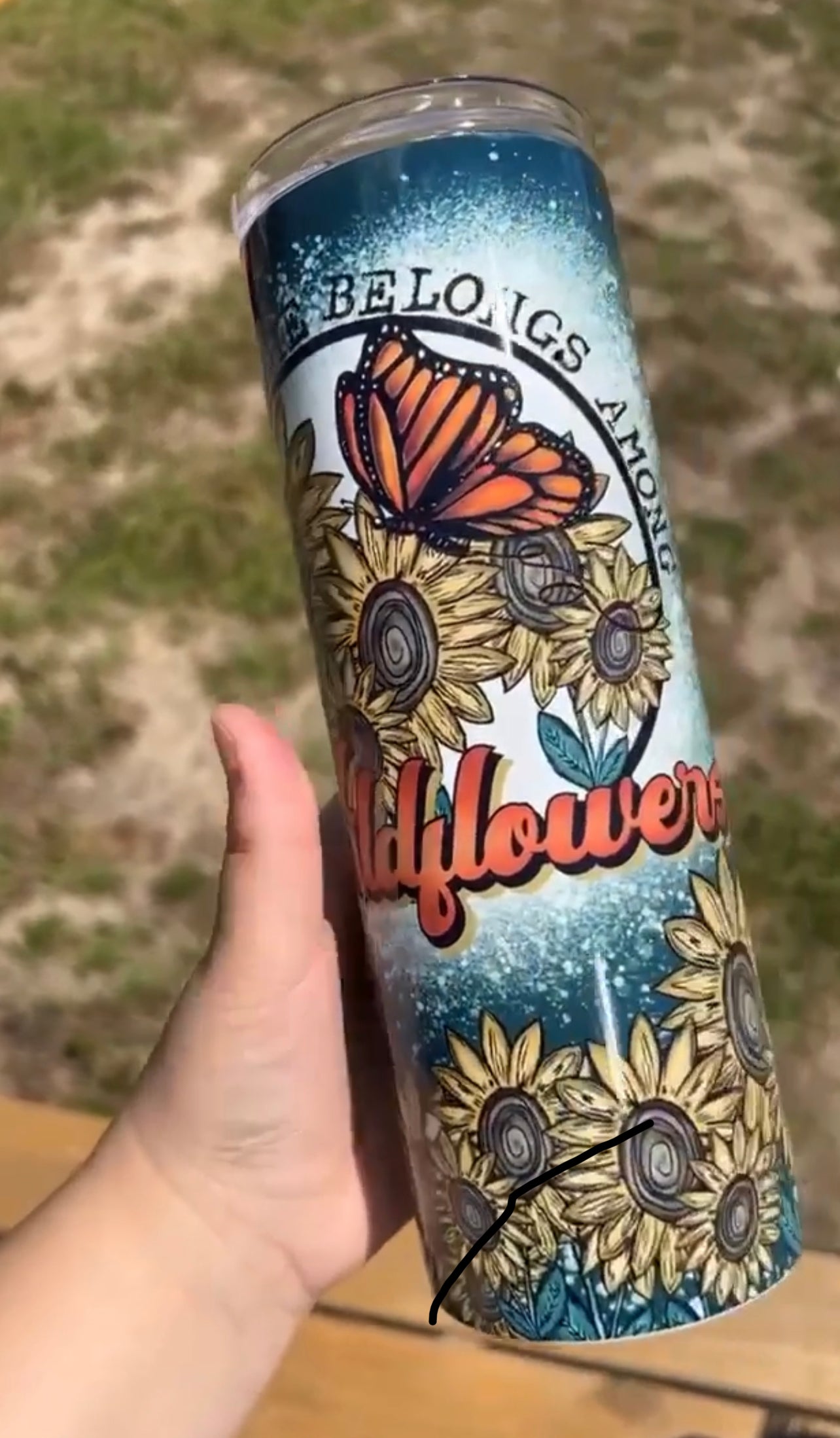 The Wildlowers Tumbler