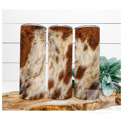 Brown Cowhide