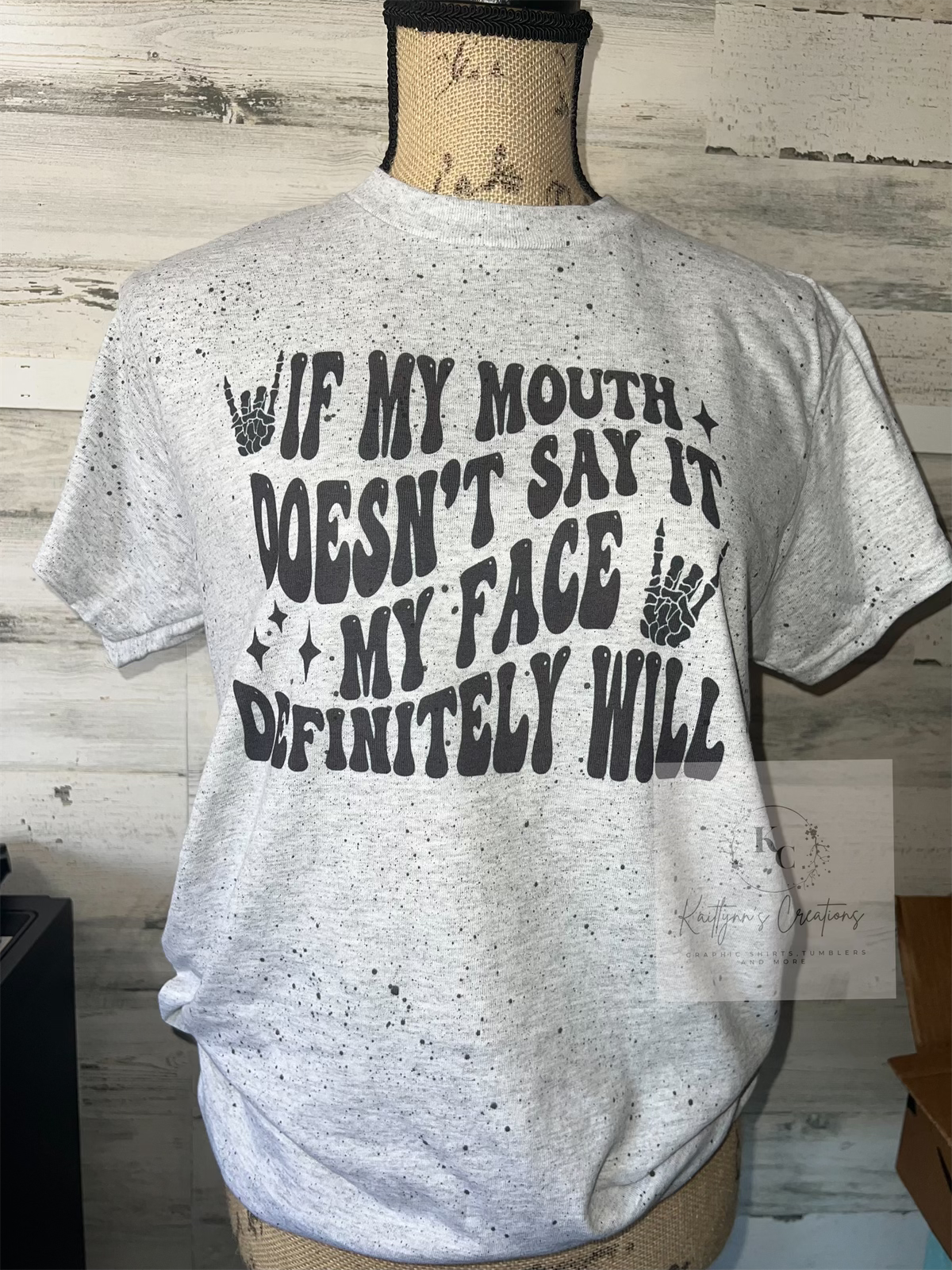 If my mouth doesn’t say it